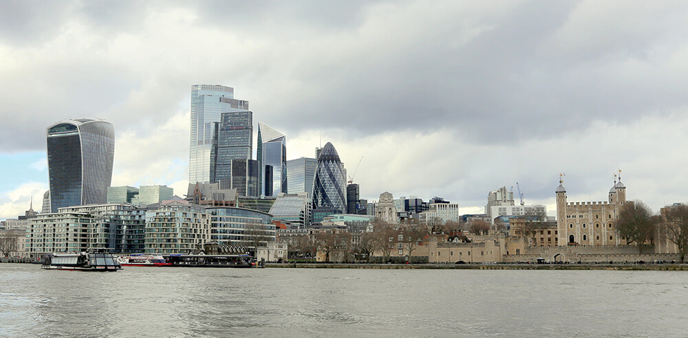 London skyline